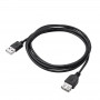 Akyga AK-USB-07 cable alargador USB 2.0 USB-A conector macho a conector hembra, 1,8 m, negro