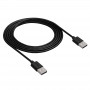 Akyga AK-USB-11 cable USB 2.0 USB-A (M) a USB-A (M), 1,8 m, negro