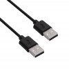 Akyga AK-USB-11 cable USB 2.0 USB-A (M) a USB-A (M), 1,8 m, negro