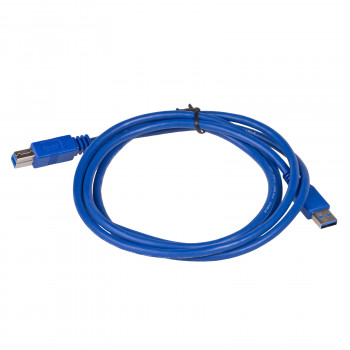 Akyga AK-USB-09 cable de impresora USB 3.0 USB-A (M) a USB-B (M), 1,8 m, negro