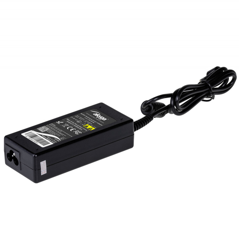 Akyga AK-ND-09 fuente de alimentación para portátil 18,5 V, 65 W, 4,8 x 1,7 mm, 1,2 m, para HP
