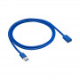 Akyga AK-USB-10 cable alargador USB 3.0 USB-A conector macho a conector hembra, 1,8 m, negro