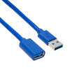 Akyga AK-USB-10 cable alargador USB 3.0 USB-A conector macho a conector hembra, 1,8 m, negro