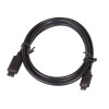 Akyga AK-USB-16 cable USB 2.0 Micro USB-B (M) a USB-C (M), 1 m, negro