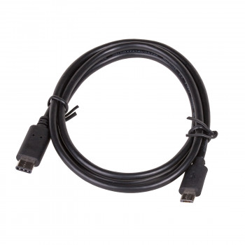 Akyga AK-USB-16 cable USB 2.0 Micro USB-B (M) a USB-C (M), 1 m, negro