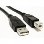 Akyga AK-USB-18 cable de impresora USB 2.0 USB-A (M) a USB-B (M), 5 m, negro