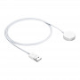 Akyga AK-SW-44 cable de carga para Apple Watch Ultra 2 / Series 9/8/7/6/5/4/3/2/1, aleación de aluminio, USB, 1 m, blanco