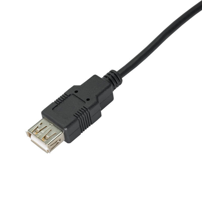 Akyga AK-USB-19 cable alargador USB 2.0 USB-A (M) a USB-A (F), 3 m, negro