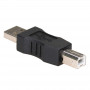 Akyga AK-AD-29 adaptador USB-A (M) a USB-B (M), negro