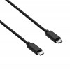 Akyga AK-USB-17 cable USB 2.0 Micro USB-B (M) a Micro USB-B (M), 0,6 m, negro