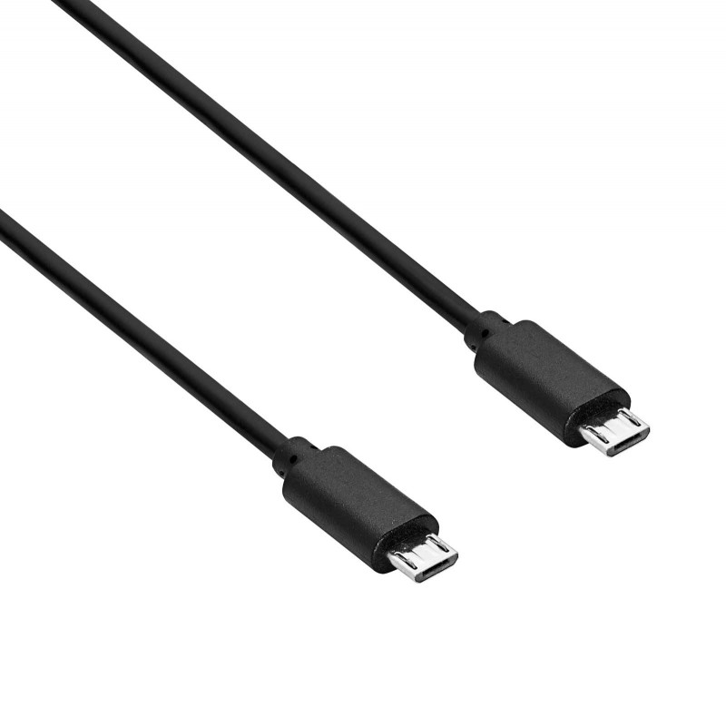 Akyga AK-USB-17 cable USB 2.0 Micro USB-B (M) a Micro USB-B (M), 0,6 m, negro