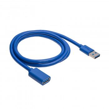 Akyga AK-USB-28 cable alargador USB 3.0 USB-A (M) a USB-A (F), 1 m, negro
