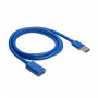 Akyga AK-USB-28 cable alargador USB 3.0 USB-A (M) a USB-A (F), 1 m, negro
