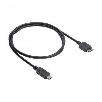 Akyga AK-USB-44 cable Micro-USB B (M) a USB-C (M), USB 3.1, 1 m