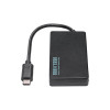 Akyga AK-AD-52 hub USB-C activo, USB-C (M) a 4x USB-A (F), USB 3.1, 20 cm