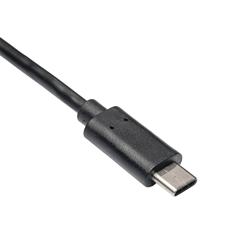 Akyga AK-AD-52 hub USB-C activo, USB-C (M) a 4x USB-A (F), USB 3.1, 20 cm