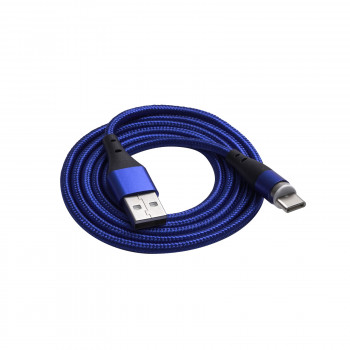 Akyga AK-USB-42 cable magnético USB-A a USB-C, USB 2.0, 1 m
