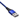 Akyga AK-USB-42 Cable magnético de USB-A a USB-C, USB 2.0, 1 m