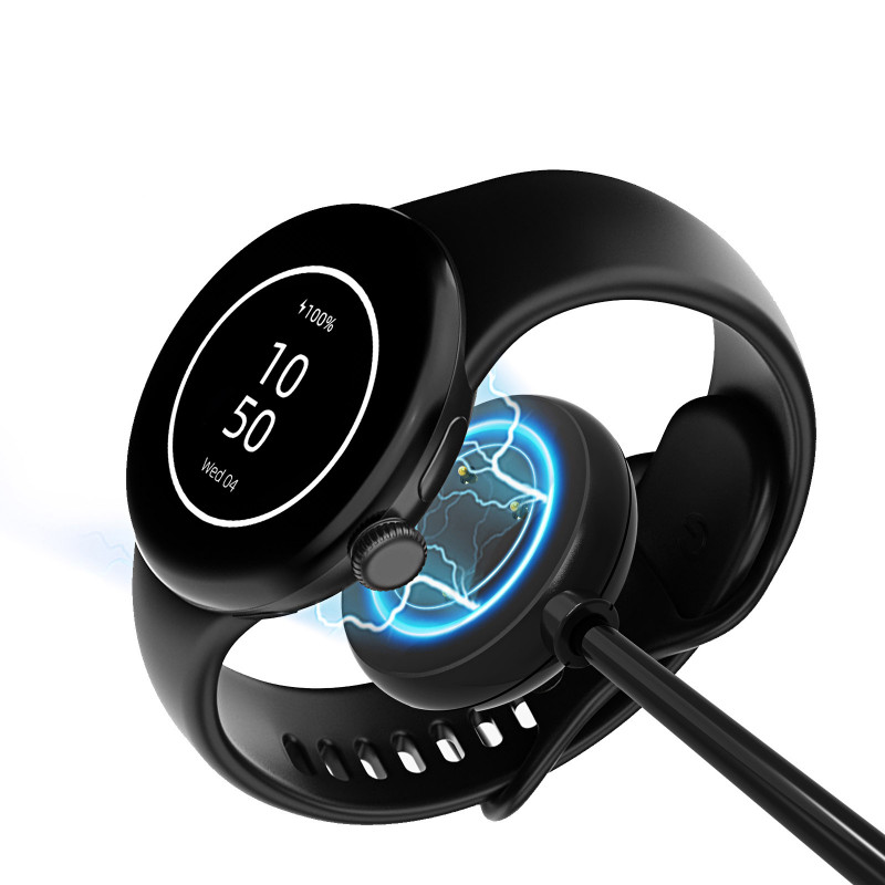 Akyga AK-SW-54 cable de carga magnético para Google Pixel Watch 2, USB-A, 1 m