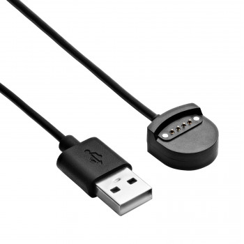 Akyga AK-SW-56 cable de carga para Ticwatch S / E, USB-A, 1 m