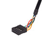 Akyga AK-CA-37 lector de tarjetas todo en uno interno para bahía de 3,5 inch, USB 2.0, negro