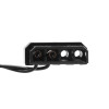Akyga AW-12E-BG ventilador de caja 120 mm, 33 LED verdes, Molex, negro