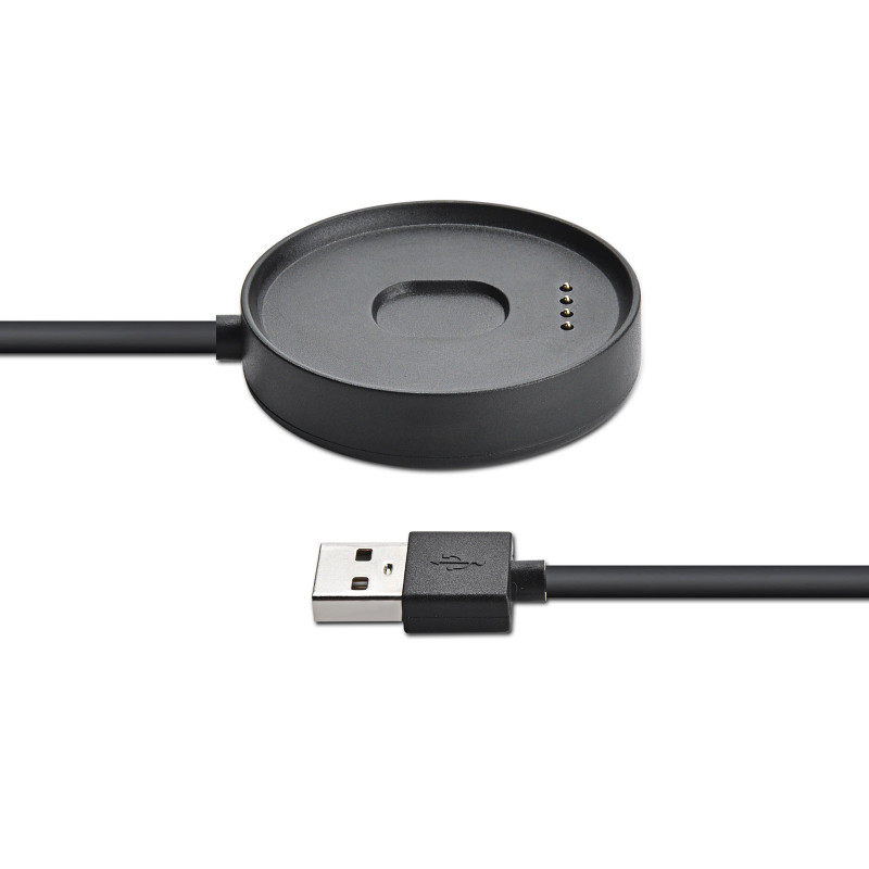 Akyga AK-SW-57 cable de carga para Ticwatch S2 / E2, USB-A, 1 m