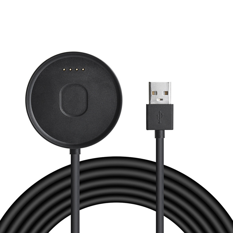 Akyga AK-SW-57 cable de carga para Ticwatch S2 / E2, USB-A, 1 m