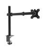 Akyga AK-MB-01 brazo de monitor de sobremesa para un monitor, 15-32 inch, hasta 10 kg, VESA 75/100, negro