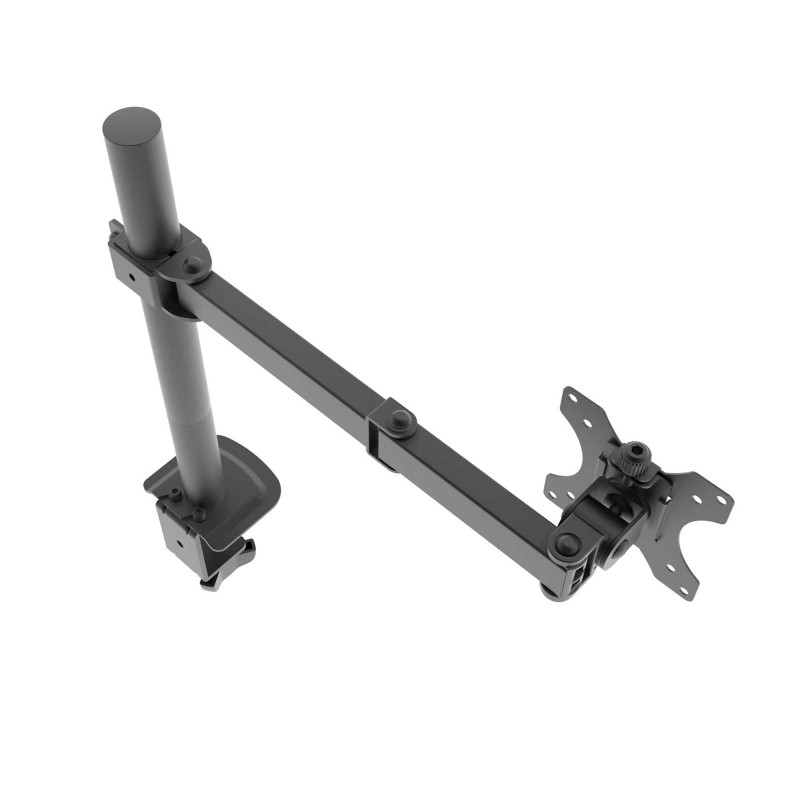 Akyga AK-MB-01 brazo de monitor de sobremesa para un monitor, 15-32 inch, hasta 10 kg, VESA 75/100, negro