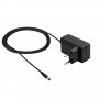 Akyga AK-PD-19 fuente de alimentación para iRobot Roomba, 22,5 V / 1,25 A 28 W, 1,8 m, negra