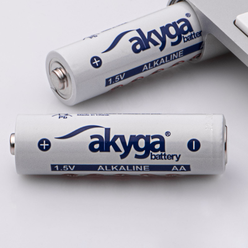 Akyga AKY2069 pila alcalina AA LR6 1,5 V 3050 mAh, 4 uds. (envase retráctil)