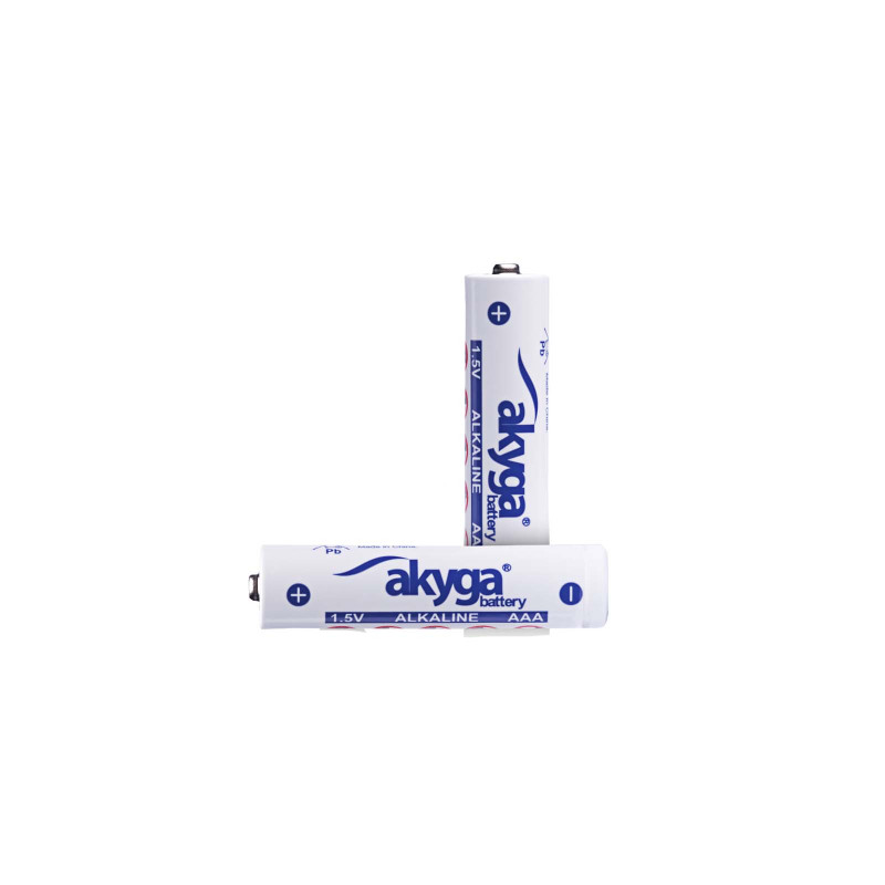 Akyga AKY2057 pila alcalina AAA LR03 1,5 V 1300 mAh, 4 uds. (envase retráctil)