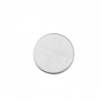 Akyga AKY1074 pila de botón de litio CR2025, Li-MnO2, 3 V, 150 mAh