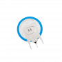 Akyga AKY1086 pila de litio CR2032 PP3A 3 V 210 mAh con 3 pines, paso 4 mm (THT)