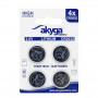 Akyga AKY2100 pila de litio CR2032 3 V 210 mAh, 4 uds. (blíster)