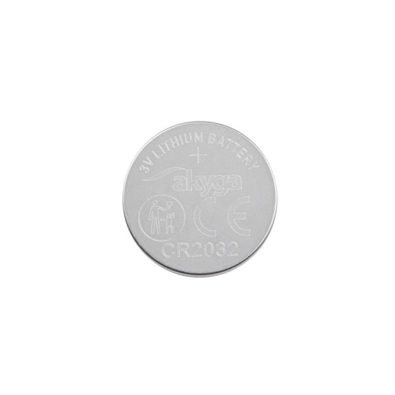 Akyga AKY2100 pila de litio CR2032 3 V 210 mAh, 4 uds. (blíster)