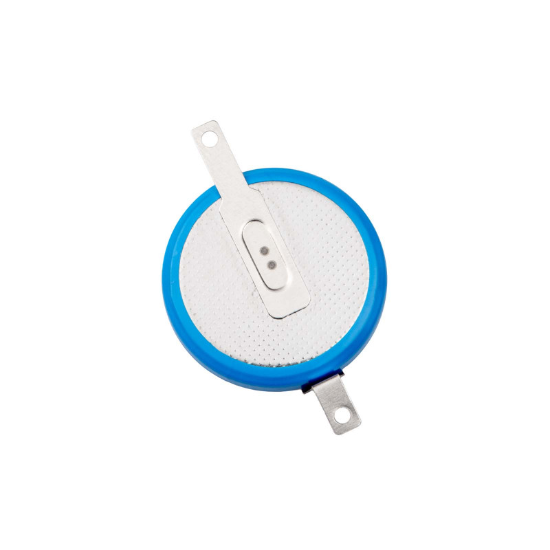 Akyga AKY0894 pila de litio CR2032 ST2NB 3 V 210 mAh con 2 pines, paso 20 mm (THT)