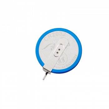 Akyga AKY1140 pila de litio CR2032 HP2D 3 V 210 mAh con 2 pines, paso 20 mm