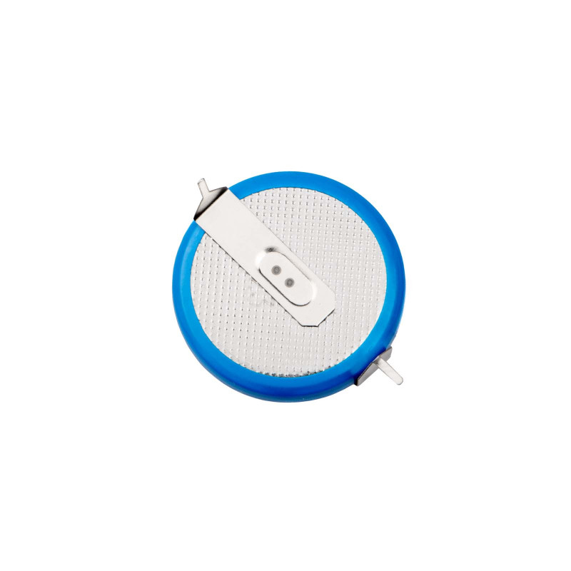 Akyga AKY1140 pila de litio CR2032 HP2D 3 V 210 mAh con 2 pines, paso 20 mm