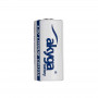 Akyga AKY1235 pila de litio CR123A 3 V 1500 mAh, alta temperatura hasta 85 °C