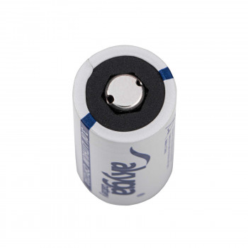 Akyga AKY1235 pila de litio CR123A 3 V 1500 mAh, alta temperatura hasta 85 °C