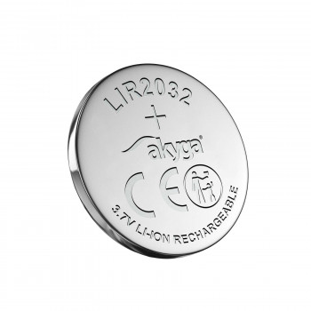 Akyga UltraCoin AKY1707 pila de botón Li-Ion recargable LIR2032 3,7 V 70 mAh