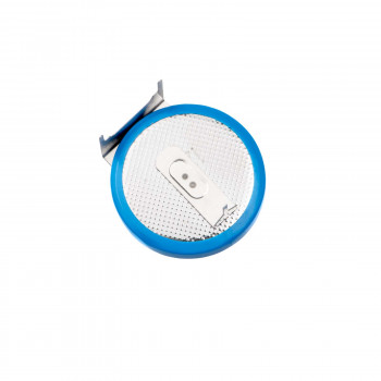 Akyga AKY1106 pila de litio CR2032 HP3B 3 V 210 mAh con 3 pines, paso 15,2 mm (THT)