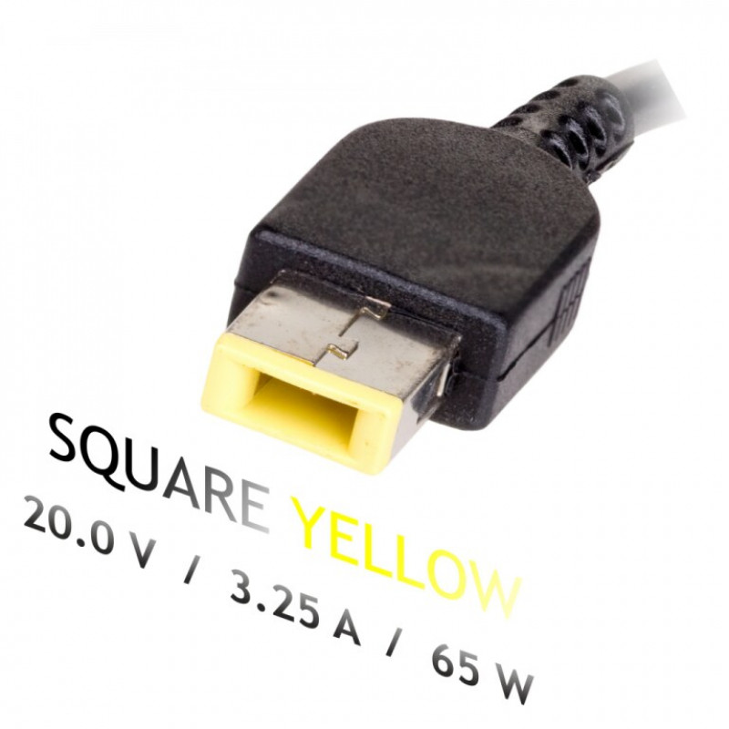 Akyga AK-ND-41 fuente de alimentación de coche para portátil 20 V / 3,25 A, 65 W, Slim Tip, para Lenovo