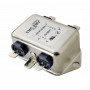 Akyga EN2010-1-F filtro EMC monofásico, 1 A, 120-250 V AC, 50/60 Hz, conector plano de 6,3 mm