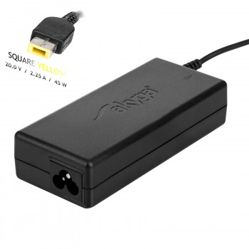 Akyga AK-ND-51 fuente de alimentación para portátil 20 V / 2,25 A, 45 W, Slim Tip, 1,2 m, para Lenovo