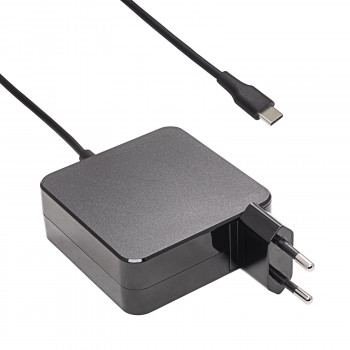 Akyga AK-ND-70 fuente de alimentación USB-C para portátil, 65 W, Power Delivery, 5-20 V / 3-3,25 A, 1,2 m
