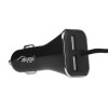 Cargador de coche 12/24V Akyga AK-CH-10 45W 4x USB-A 5V / 9A modular negro