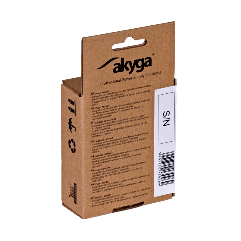 Cargador de coche 12/24V Akyga AK-CH-02 10,5W 2x USB-A 5V / 2,1A negro